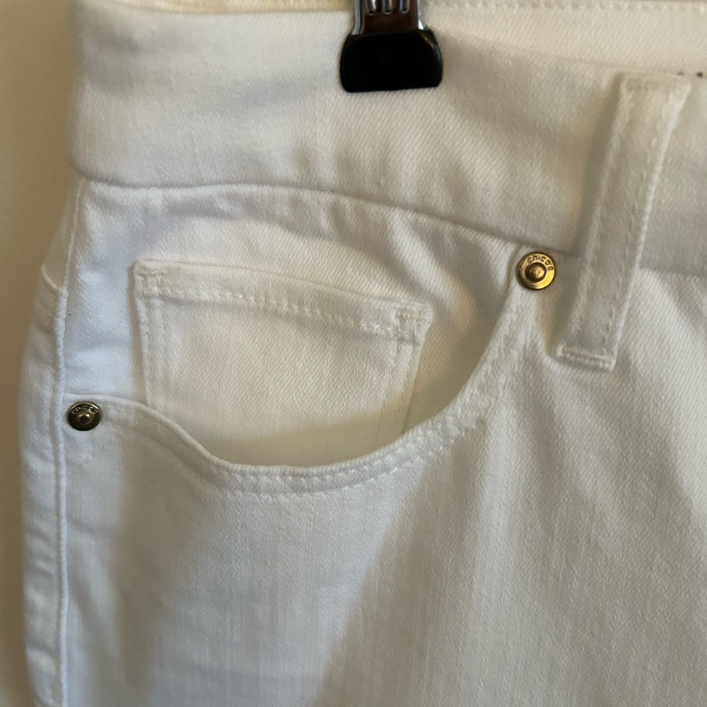 New with tags Chico's girlfriend white jean size 00 or 2-4 - Picture 6 of 9